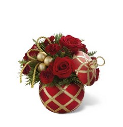 The FTD Season's Greetings Bouquet from Kinsch Village Florist, flower shop in Palatine, IL